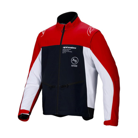 Alpinestars Softshell Lite Dura Jacke schwarz rot weiß