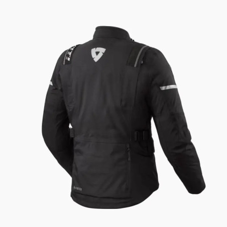 Chaqueta Revit Vertical GTX negro plata