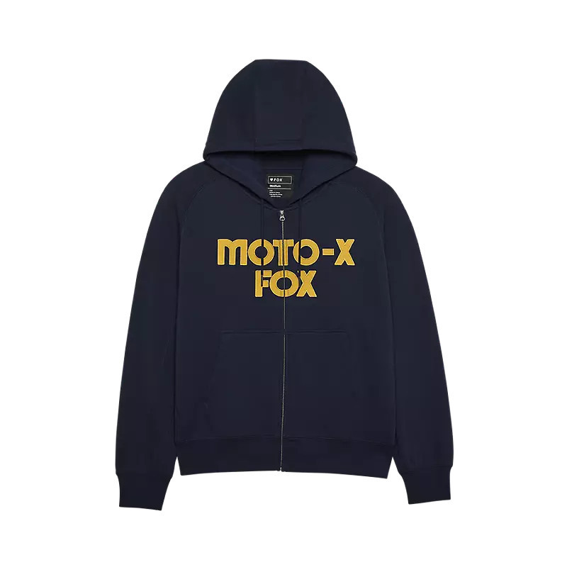 Sweatshirt Fox MOTO X Oversized zip Midnight