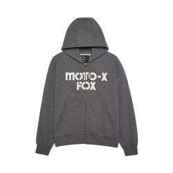 Felpa Fox MOTO X Oversized zip Eather Graphite