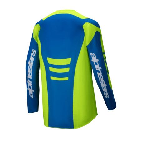 Maglia Alpinestars Fluid Haul giallo fluo blu