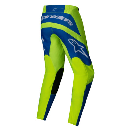 Pantalon Alpinestars Fluid Haul jaune fluo bleu