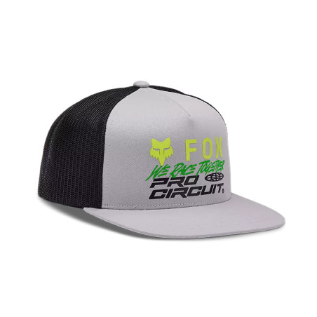 Gorra Fox X Pro Circuit SB stell grey