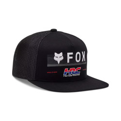 Fox X Honda schwarze Kappe