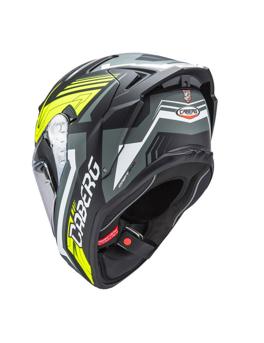 Casco Caberg Drift Evo 2 Jarama nero opaco grigio giallo