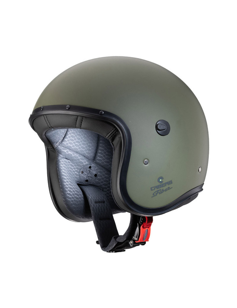 Casco Caberg Freeride X verde militar mate