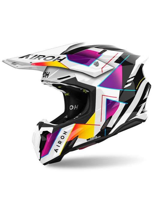 Airoh Twist 3 Rainbow shiny helmet
