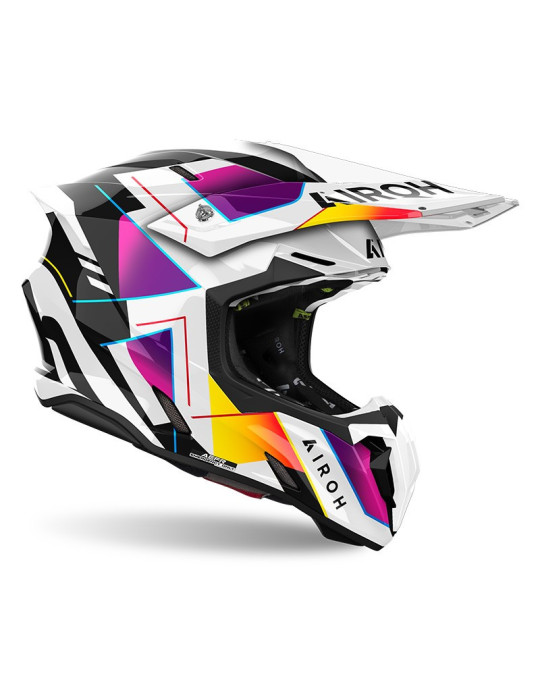Casco brillante Airoh Twist 3 Rainbow