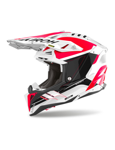 Airoh Aviator 3 Saber red gloss helmet
