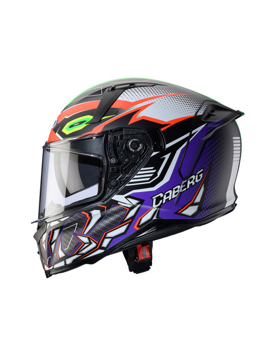 Casco Caberg Avalon X Gurkha nero arancio verde