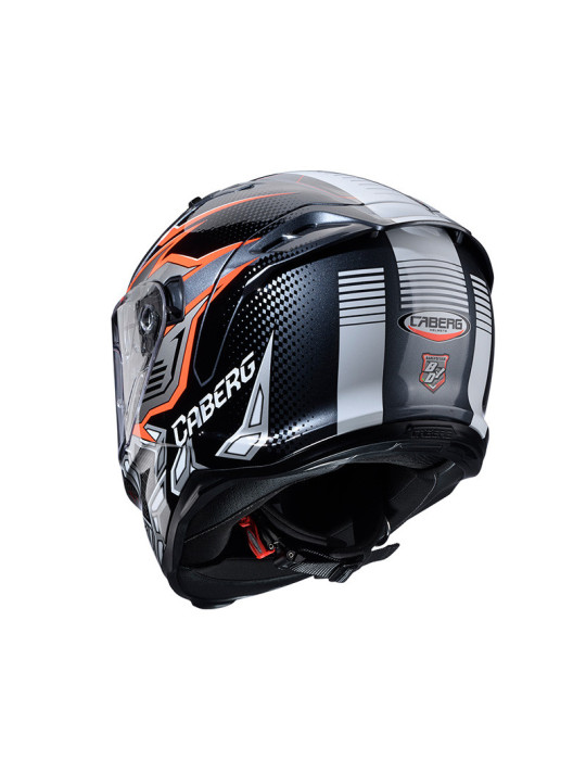Caberg Avalon Gurkha Helm schwarz grau orange