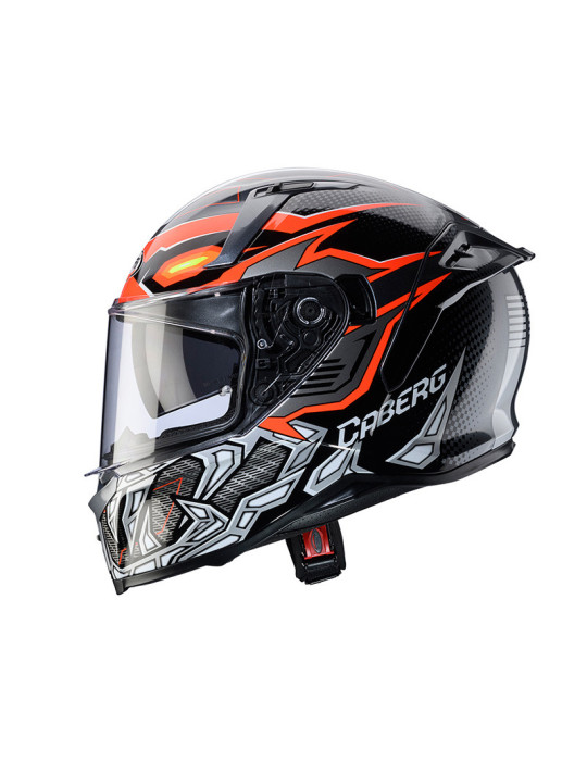 Caberg Avalon Gurkha casco negro gris naranja
