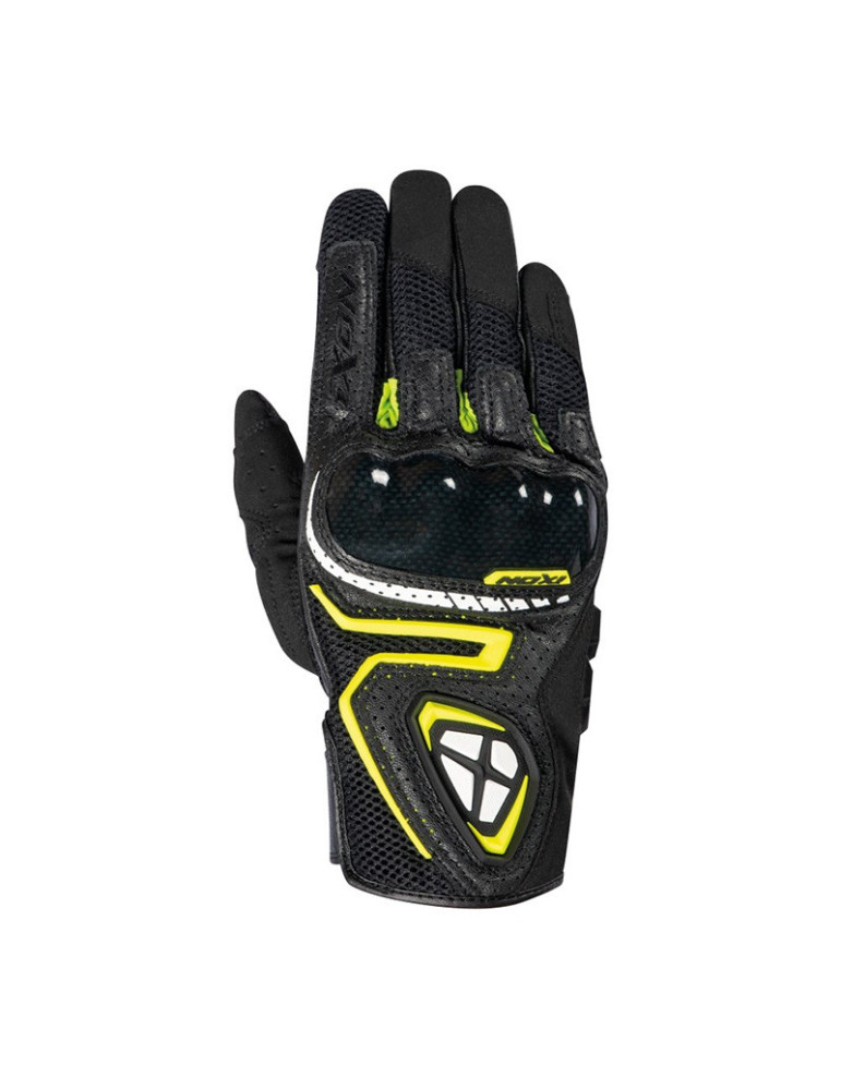 GUANTES IXON RS5 AIR NEGRO FLUO AMARILLO