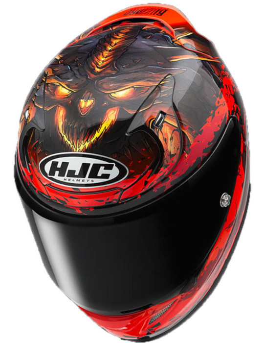 Helm HJC RPHA 12 Diablo Blizzard MC1
