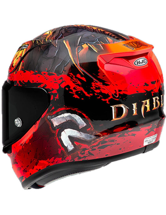 Casque HJC RPHA 12 Diablo Blizzard MC1