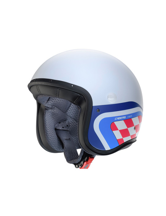 Caberg Freeride X Daytona casque blanc bleu rouge
