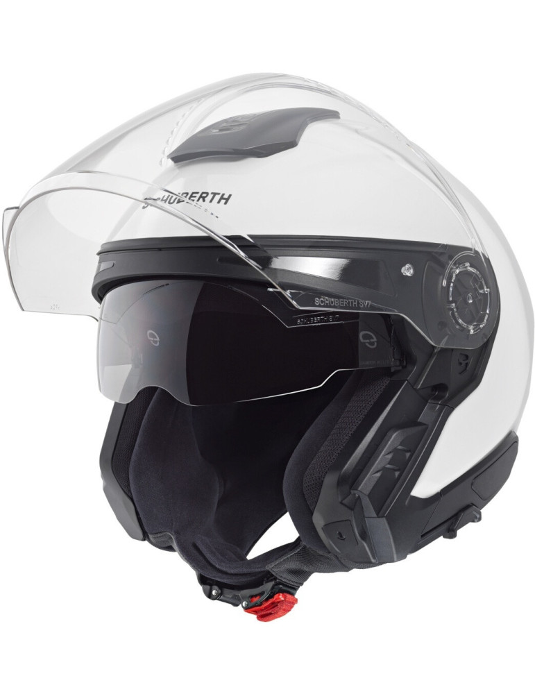 Schuberth J2 gloss white helmet