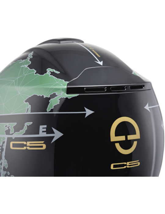 Casco Schuberth C5 Globe Green