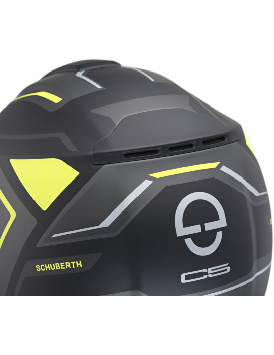 Schuberth C5 Omega Yellow helmet