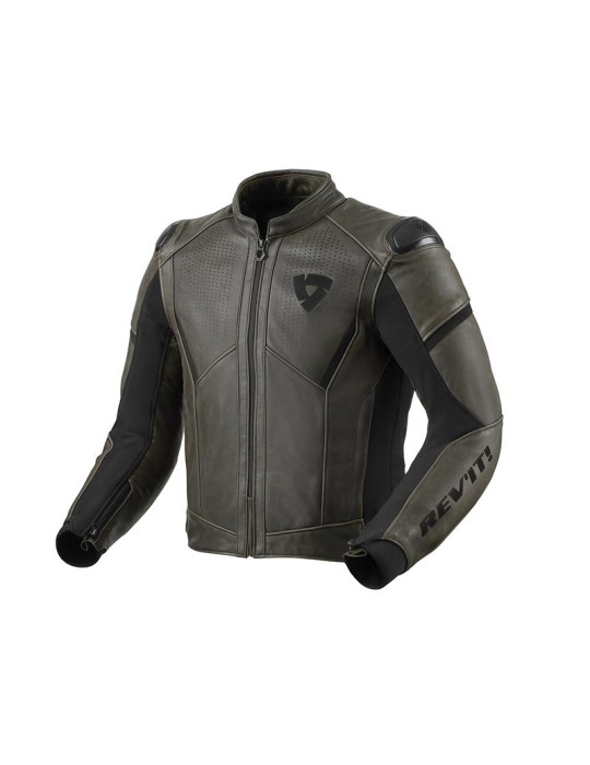 REVIT Parallax Jacke Schwarz-Oliv