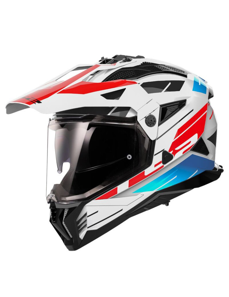 Casque LS2 MX702 Pioneer 2 Namib Blue Red