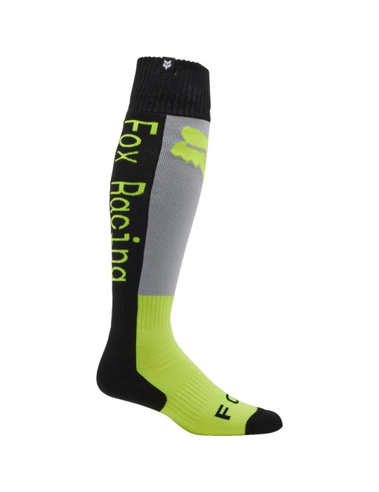 Fox 180 Lean Grau Gelbe Socken