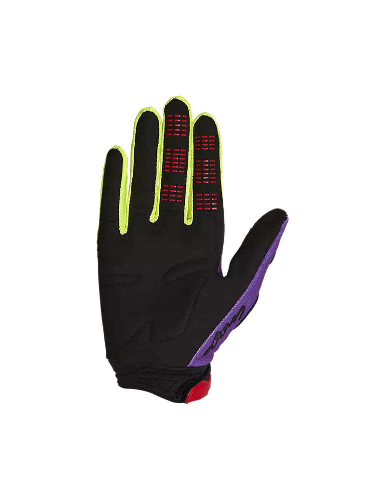 Guantes Fox 180 Emotion Rojo fluorescente
