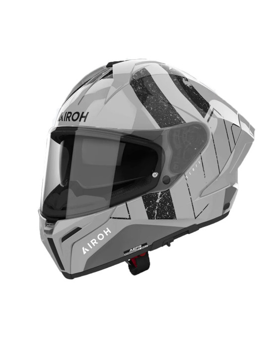 Casco Airoh Matryx Scope Gris Claro Brillo