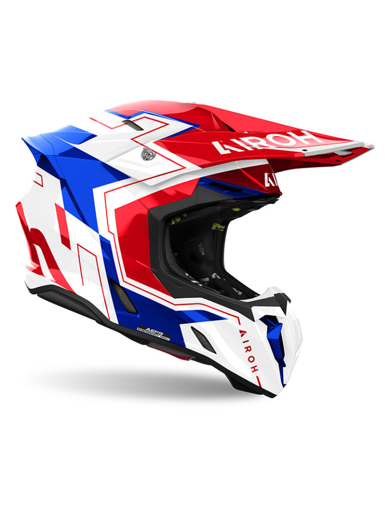 Airoh Twist 3 Dizzy Blue Red Gloss Helm