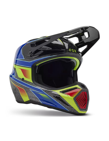 Casco Fox V3 RS Acric Multicolor