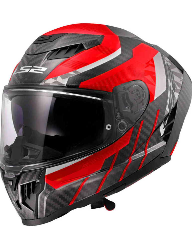 LS2 FF807 Dragon Trax Red helmet