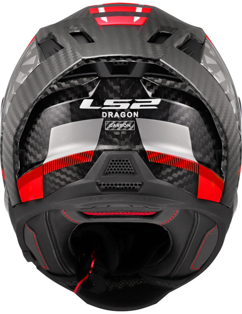 LS2 FF807 Dragon Trax Red helmet