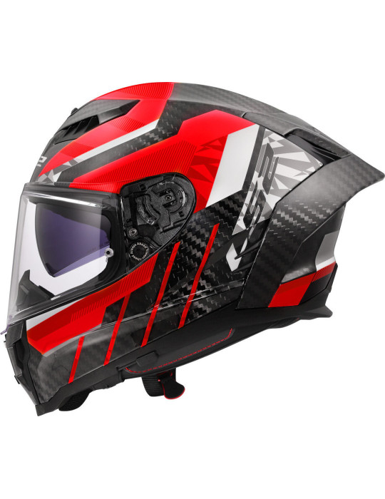 LS2 FF807 Dragon Trax Red helmet