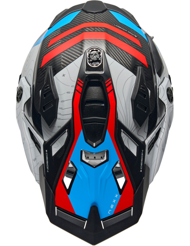 Integralhelm NEXX X WED3 Furka Rot Blau