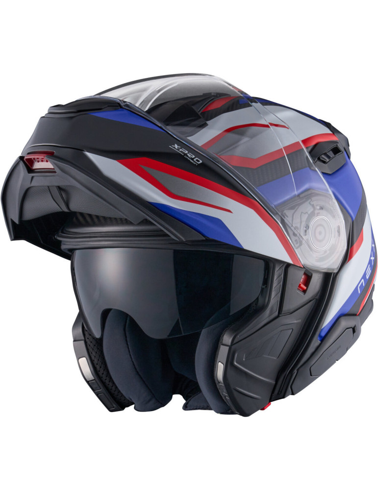 Casque NEXX X LIFETOUR PRO MILE Bleu Rouge
