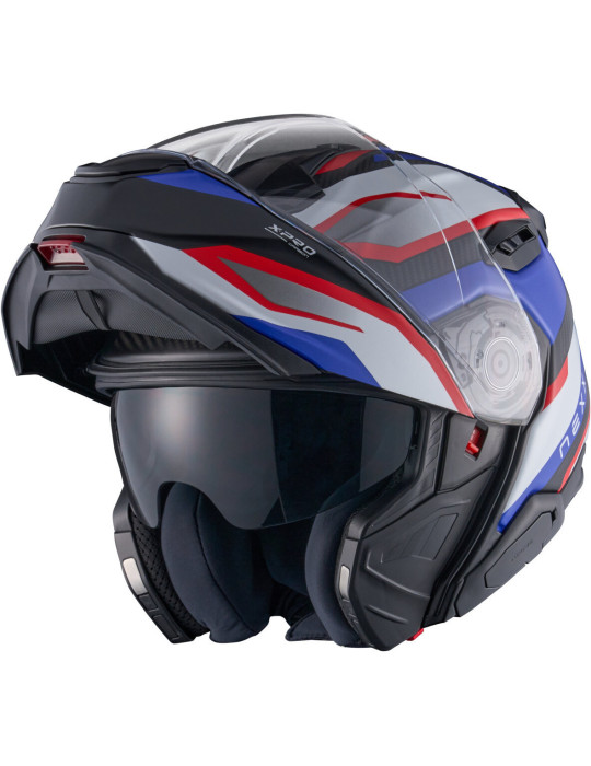 Casque NEXX X LIFETOUR PRO MILE Bleu Rouge