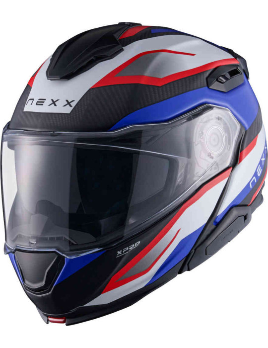 Casque NEXX X LIFETOUR PRO MILE Bleu Rouge