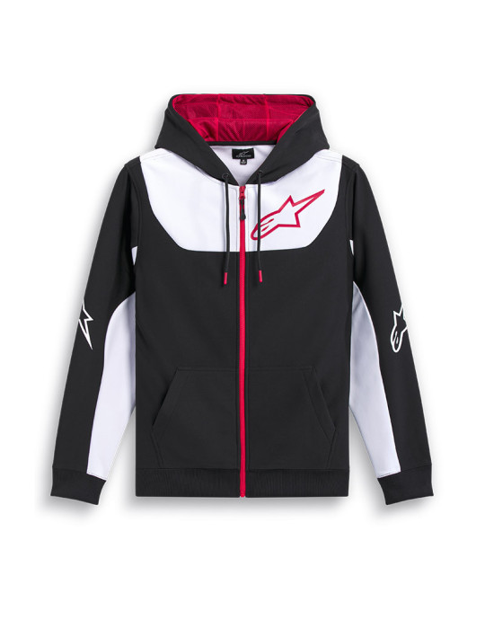 Alpinestars Sessions V3 Sweatshirt Schwarz Weiß Rot
