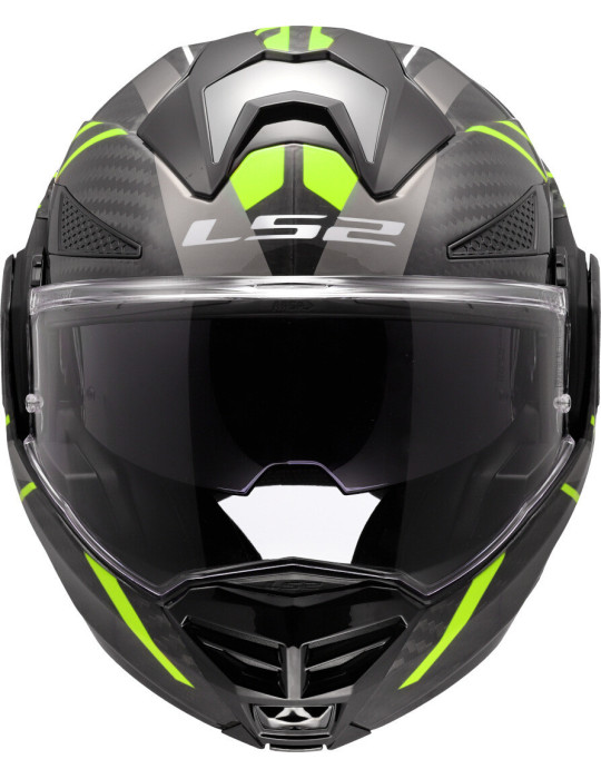 Helm LS2 FF901 Adv X C Future 2 HV Gelb
