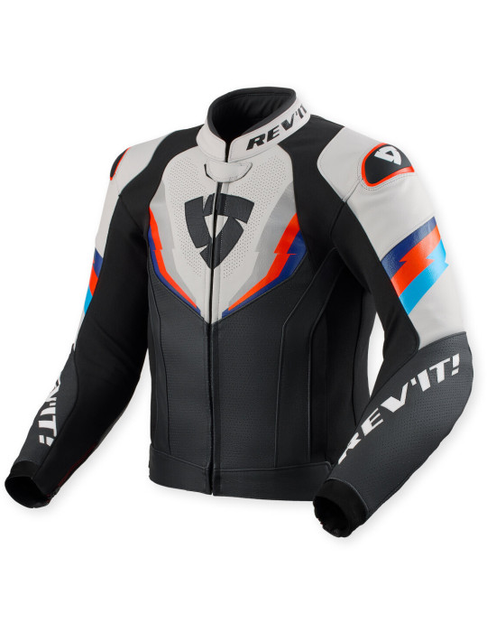 Jacket REV'IT! Quantum 3 Black Light Grey