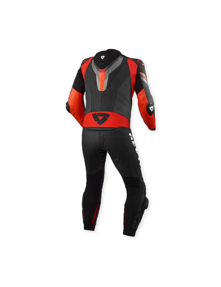 Tuta Intera REV'IT! Quantum 3 Anthracite Neon Red
