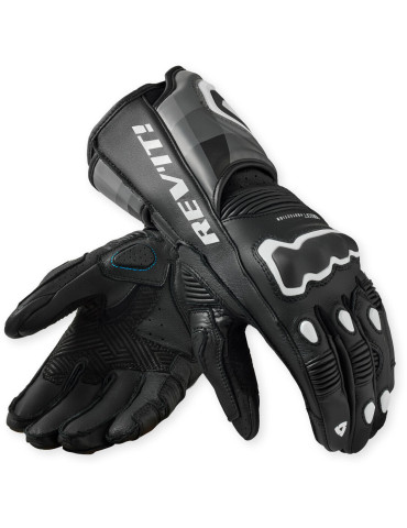 REV'IT! Quantum 3 Schwarz Weiß Handschuhe
