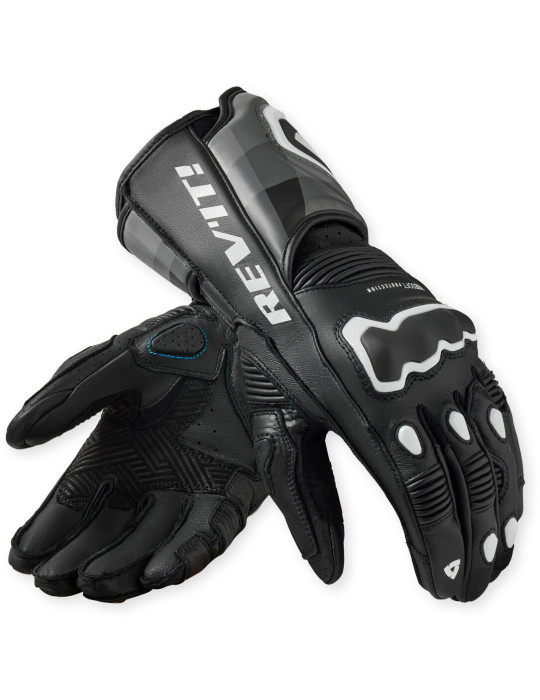 REV'IT! Quantum 3 Schwarz Weiß Handschuhe