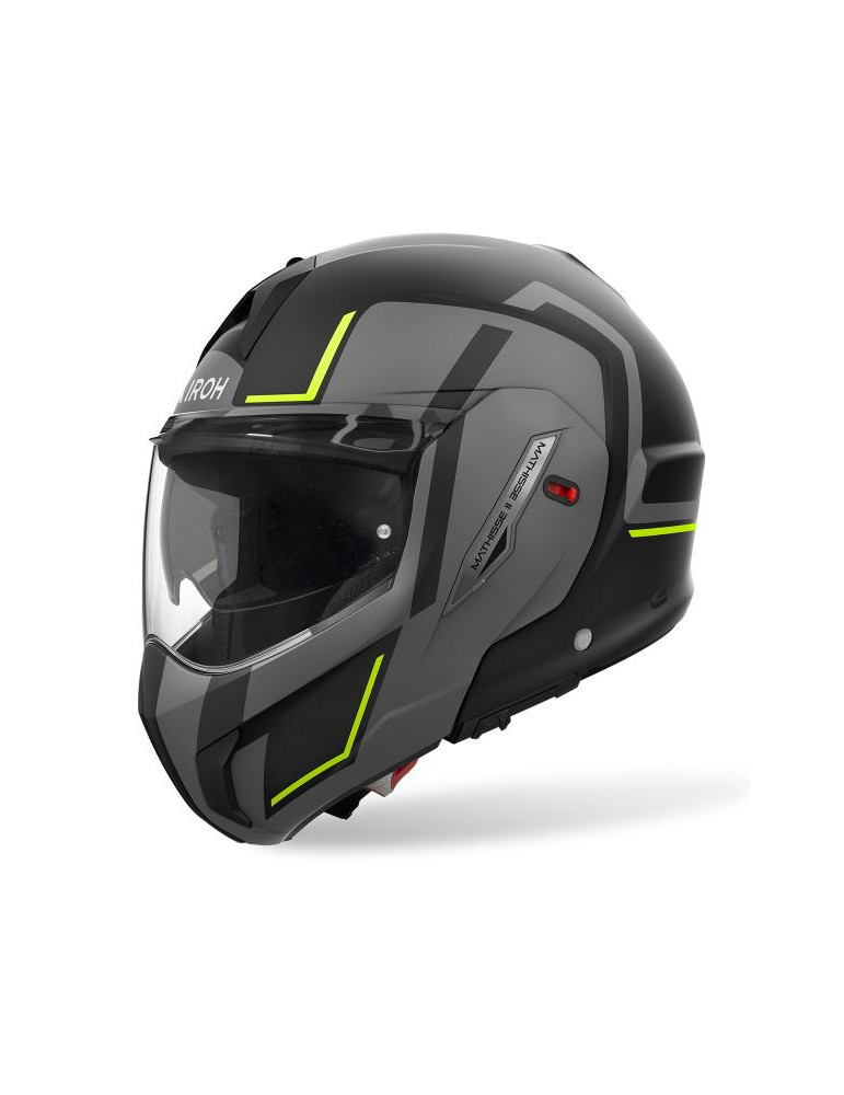 Airoh Mathisse 2 Genius Helm gelb matt grau