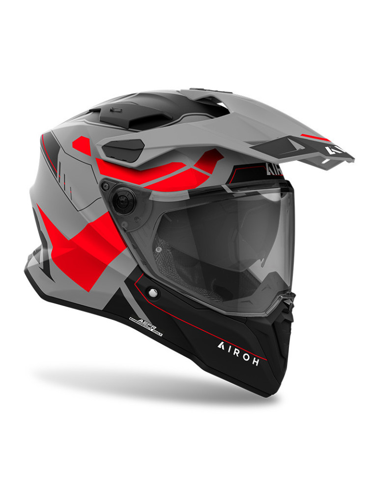 Airoh Commander 2 Reveal Red Fluo Matt helmet