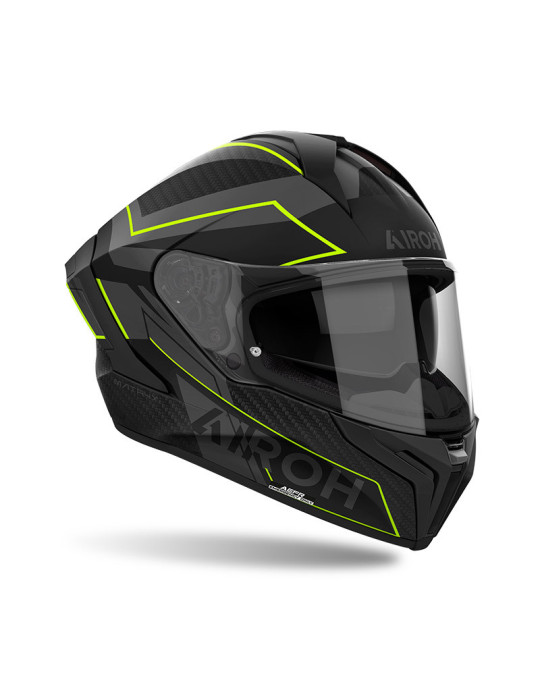 Airoh Matryx Sentinel Yellow Matt helmet