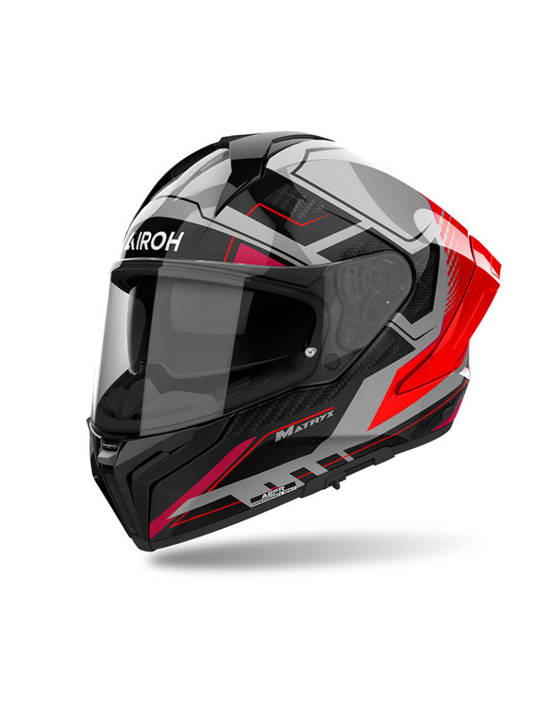 Airoh Matryx Rocket Rot Fluo Gloss Helm