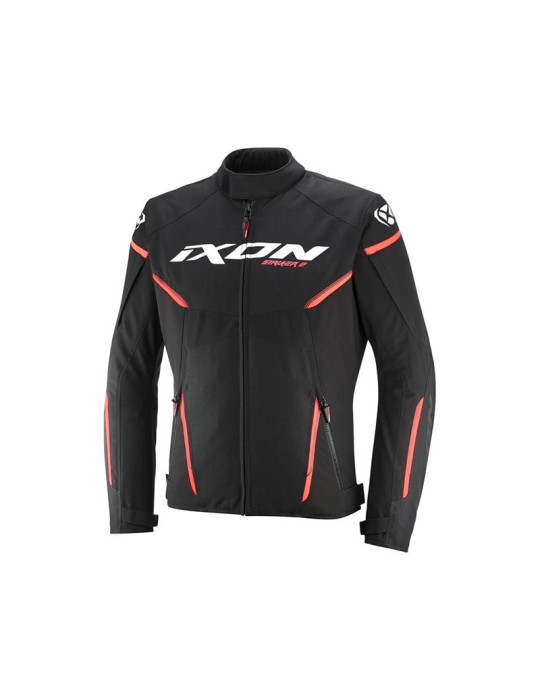 Jacket IXON Striker 2 black white red