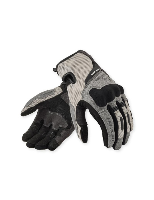 REV'IT! Cavern gloves in light grey black