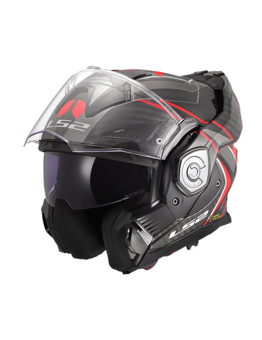 Casco LS2 FF901 Advant X Carbon Future II Gloss Red